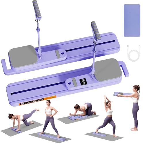Pilates Reformer Machine with Resistance Bands and Balance Board L4250