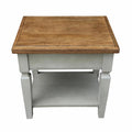 End Table Distressed Hickory Stone Finish G532804