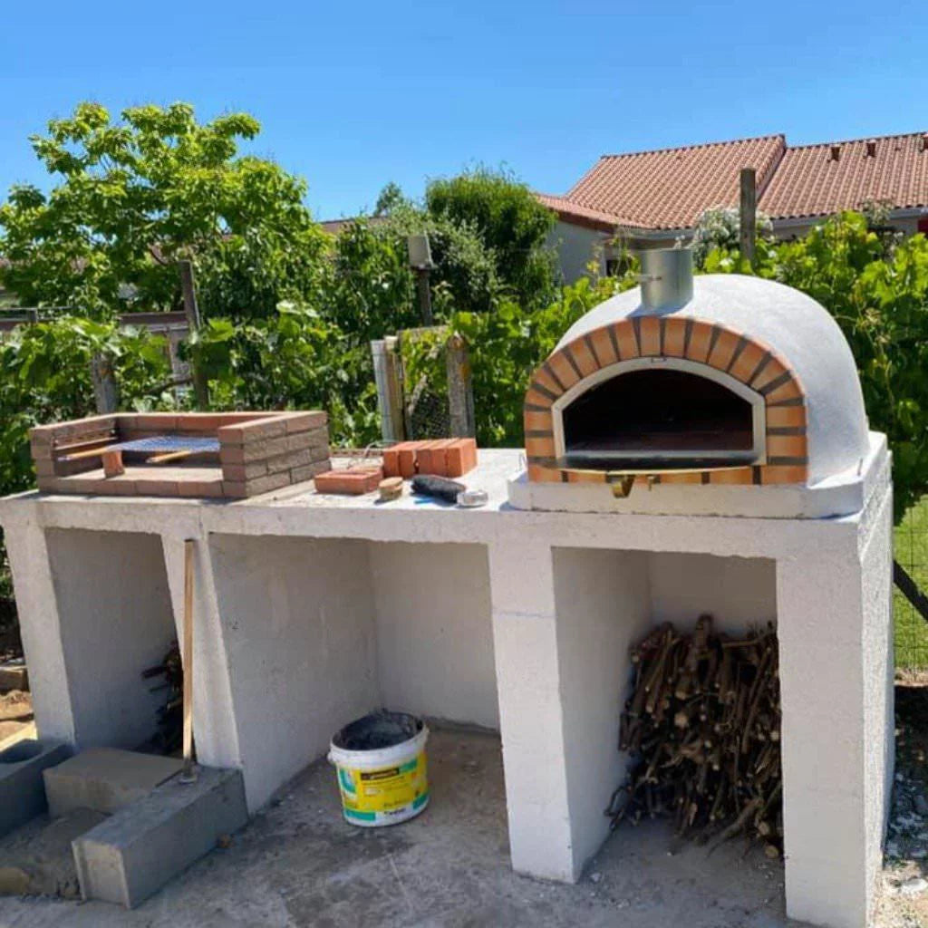 Outdoor Wood Fired Brick Pizza Oven X763