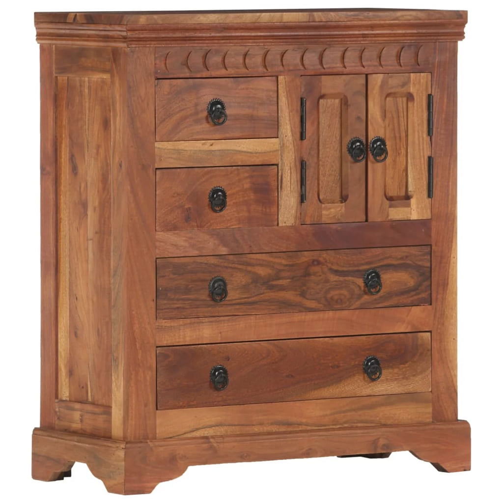 Solid Acacia Wood Sideboard W143