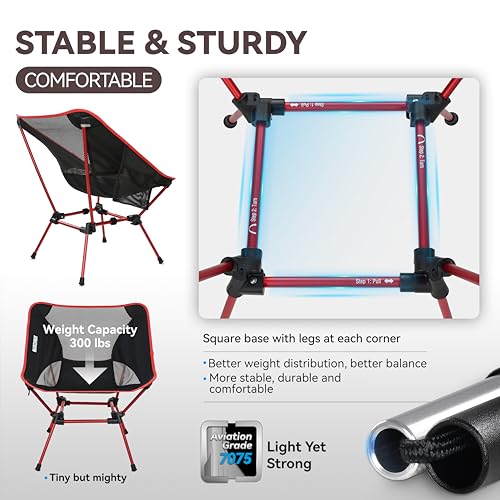 Ultralight Folding Camping Chair V92518