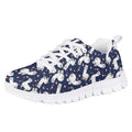 Sneakers for Girls Cartoon Alpaca Print Low Top Lace Up Size 4 Y950990