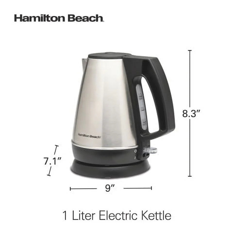 1 Liter Stainless Steel Electric Kettle N970174