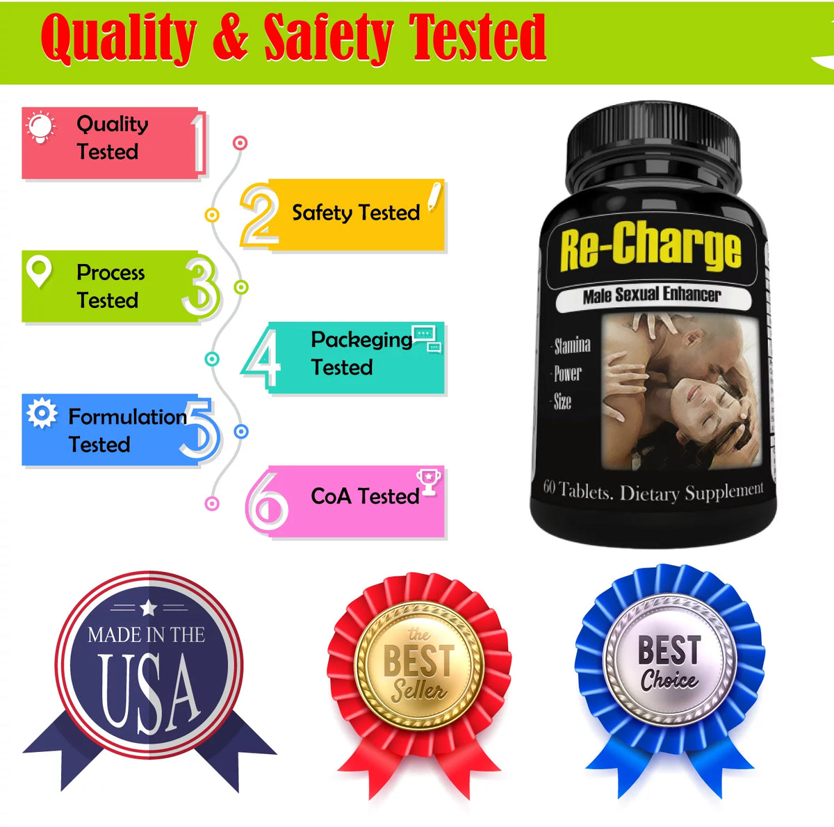 Men's Health Supplements 60 Capsules N3579