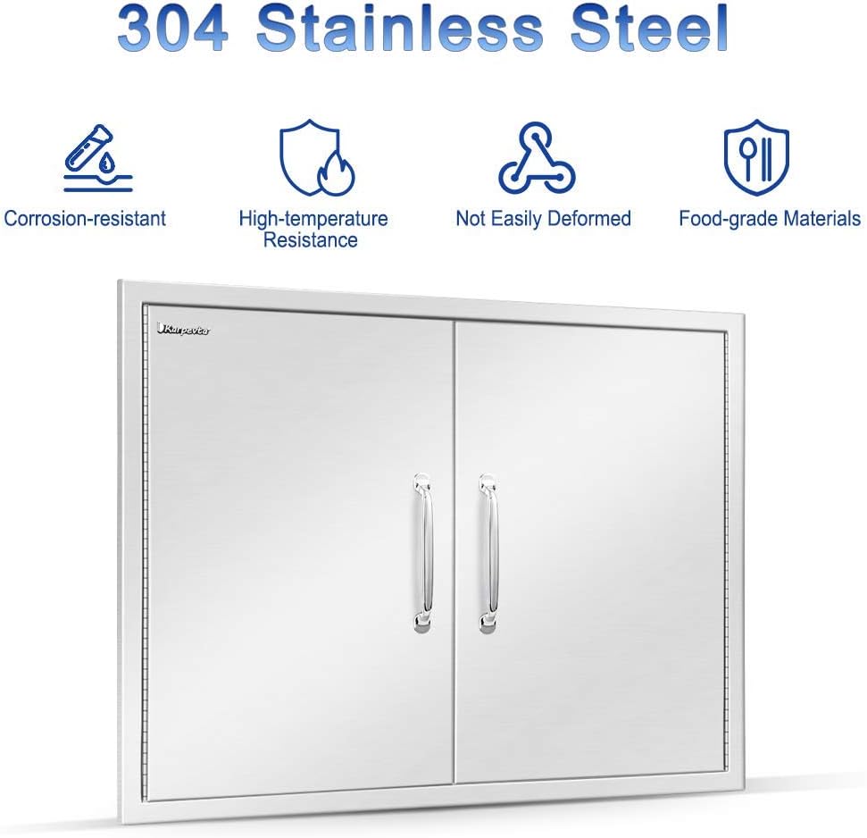 42 W X 21 H Stainless Steel Double Access Door Q82553