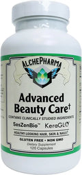 Hair Skin and Nails Gluten Free Non-GMO Capsules 120 Caps V41095