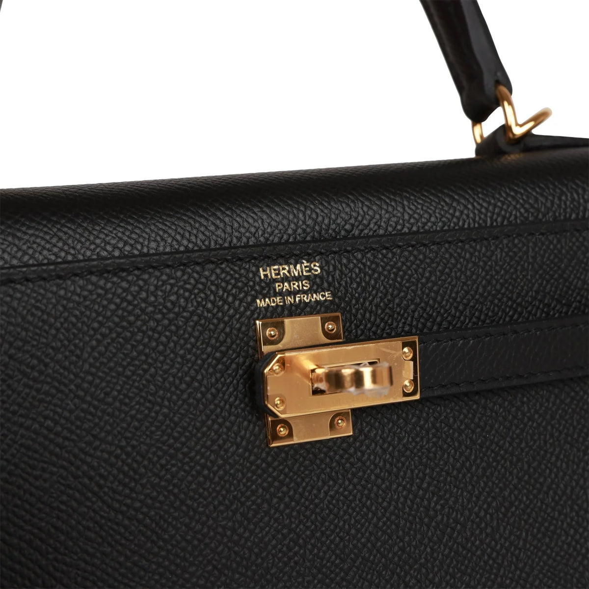 Black Leather Handbag Z545