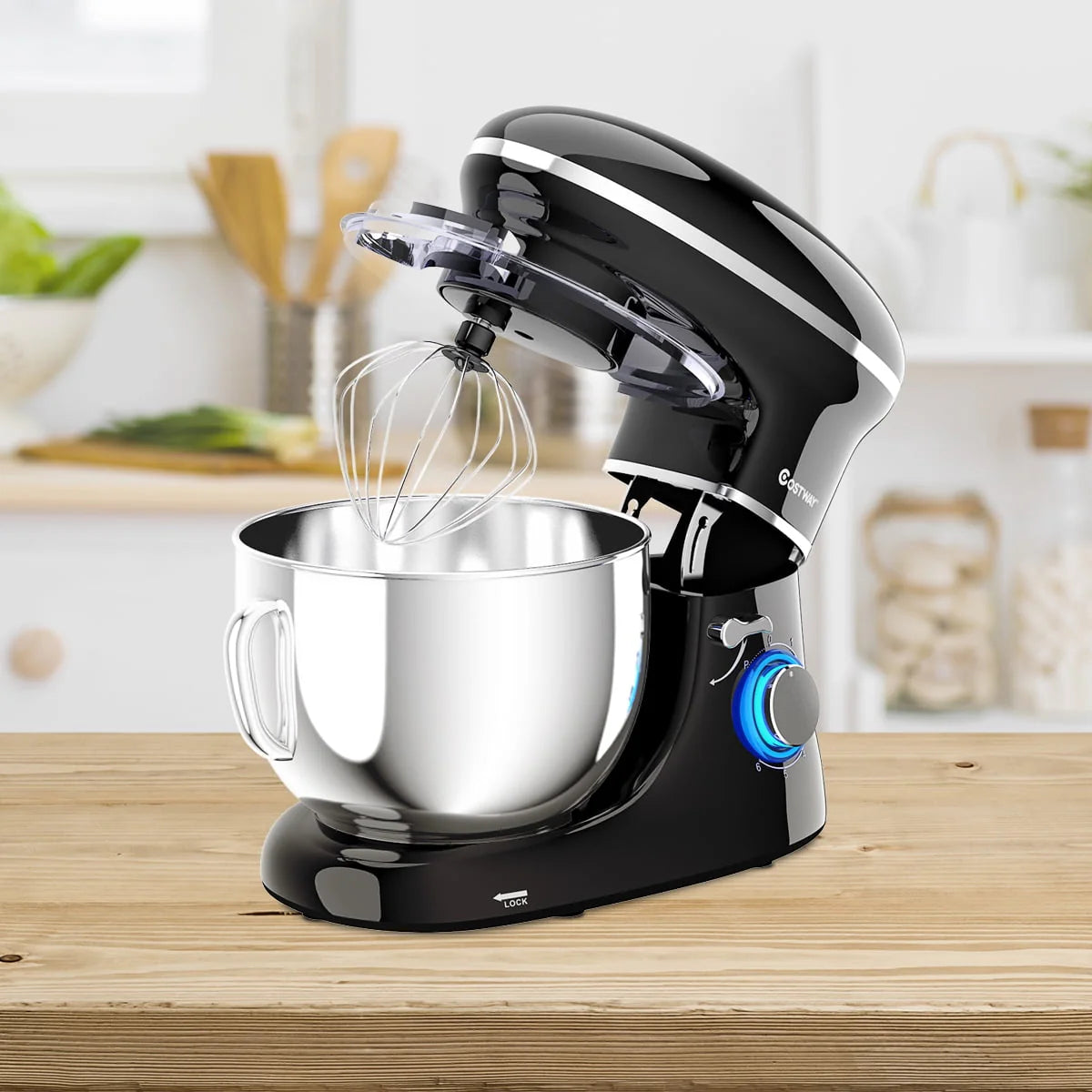 Tilt-Head Stand Mixer 7.5 Qt 6 Speed 660W Red G40274