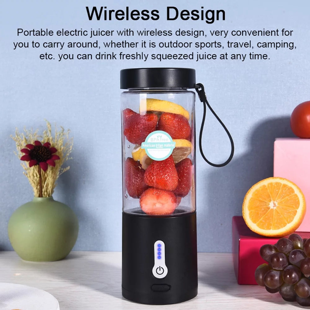 Portable USB Electric Juicer 530ml C274