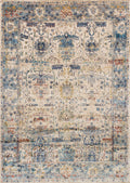 Sand Lt. Blue 7'10 x 7'10 Rug I3871