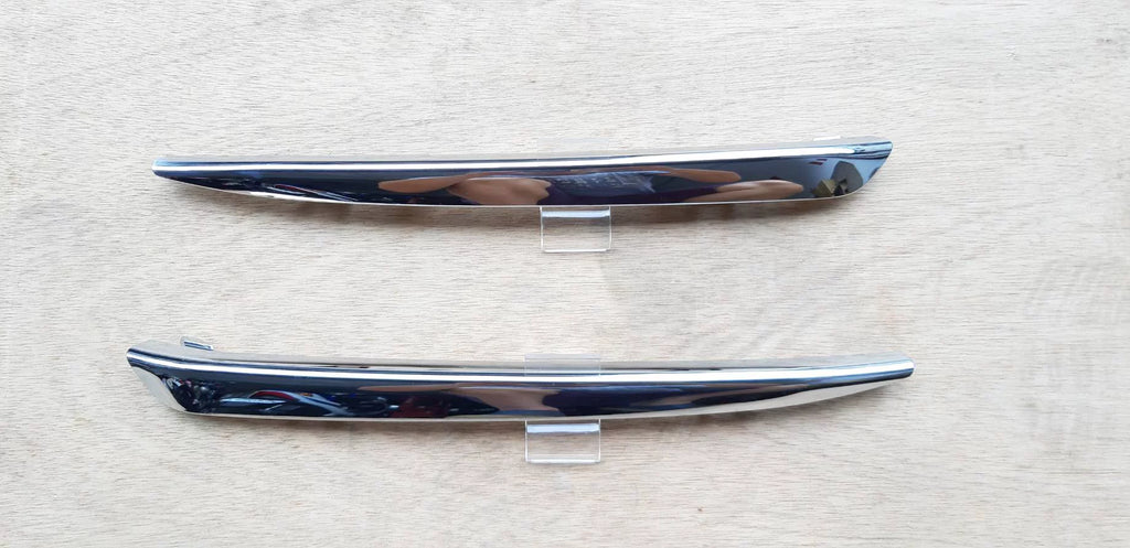 Front Bumper Fog Light Trim Molding Chrome G2791