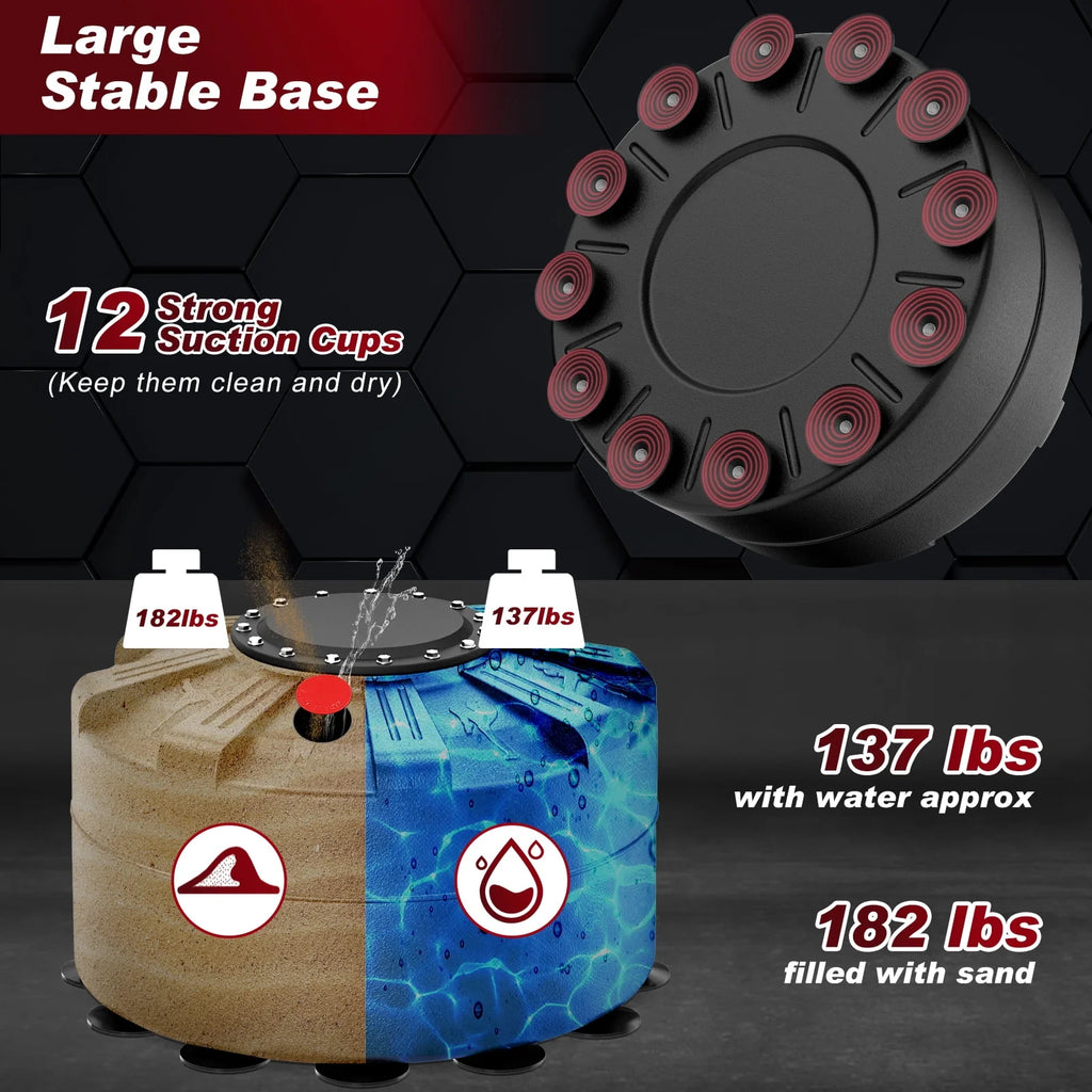 Punching Bag with Stand 70''-205lbs Freestanding T379621