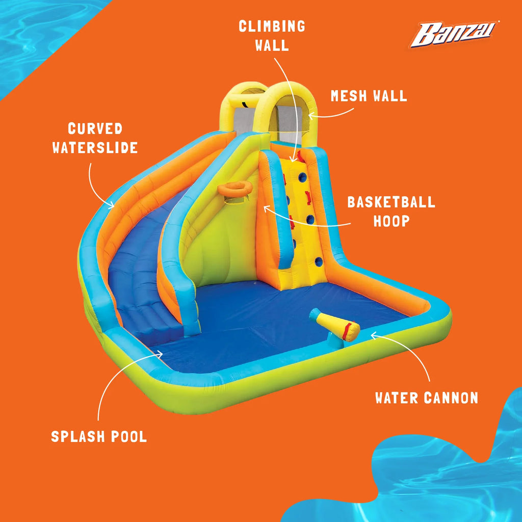 Inflatable Water Slide Splash Park C990