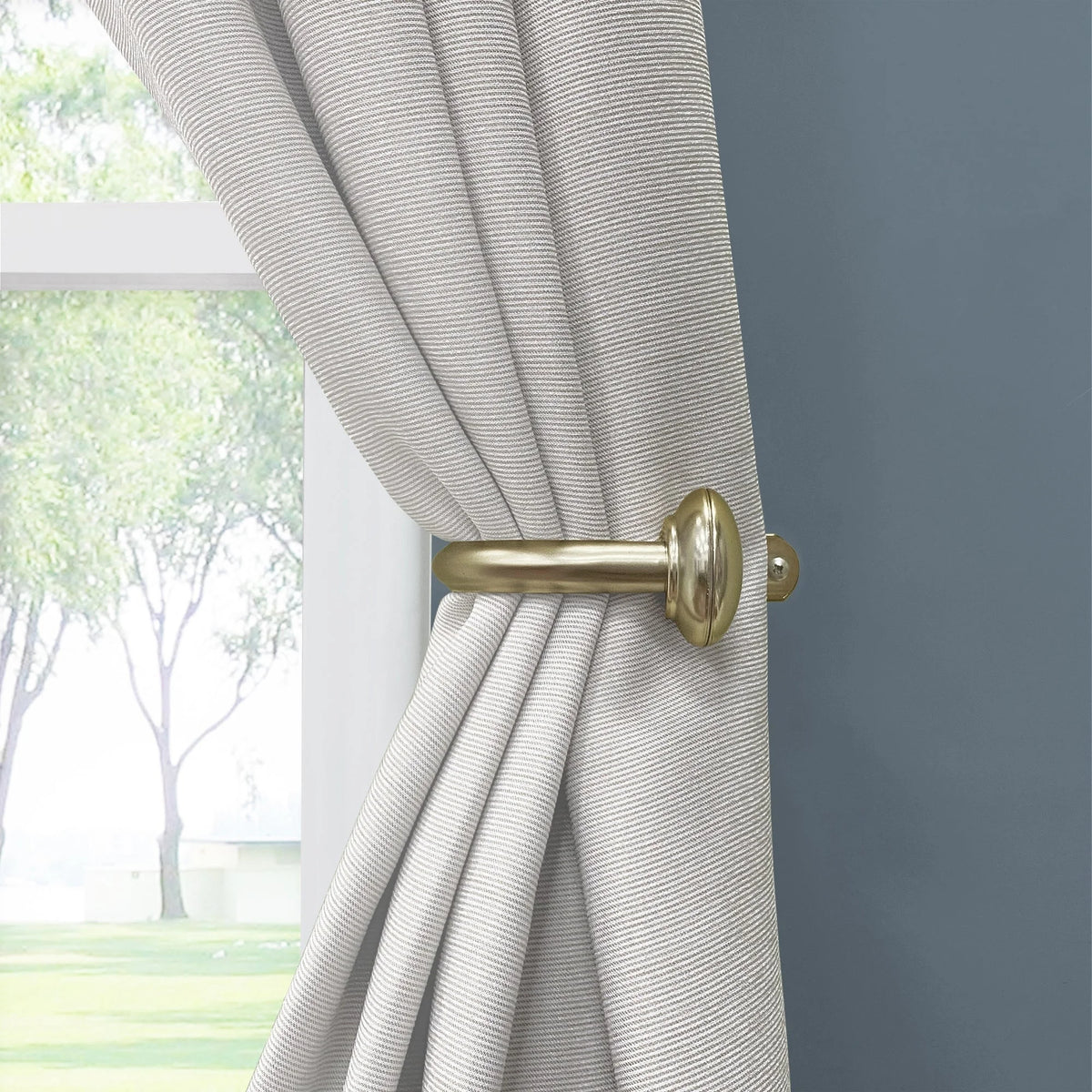 Curtain Holdback 4 Pack Brushed Nickel Y1901