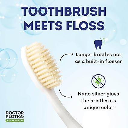 Soft Bristle Manual Toothbrush 4 Pack I2917