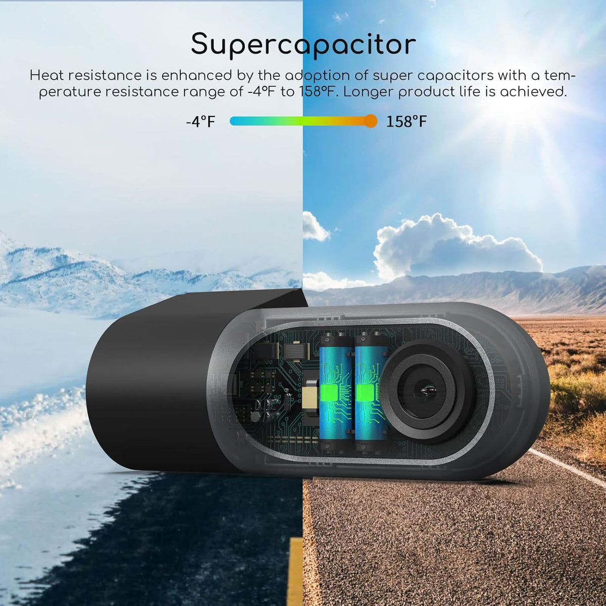 1080P FHD Mini Dash Cam with Infrared Night Vision, Pack of 2 Z975
