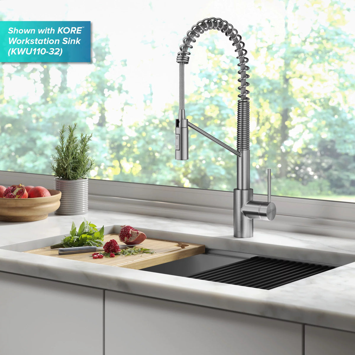 Touchless Sensor Pull-Down Single Handle Kitchen Faucet F63104