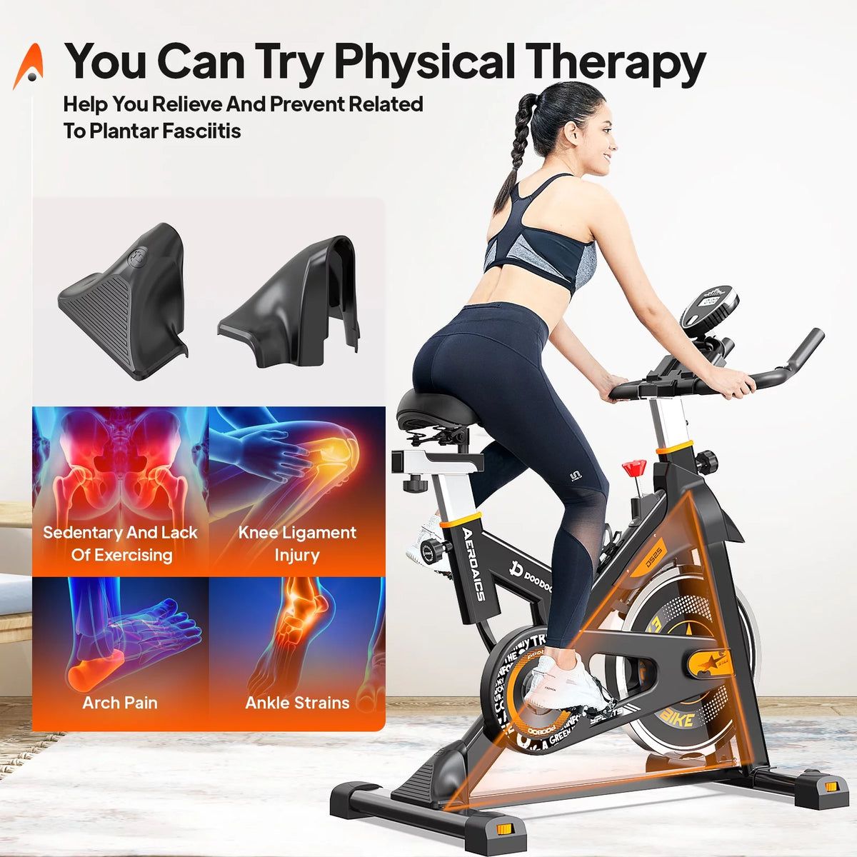 Magnetic Resistance Indoor Cycling Bike Y86628