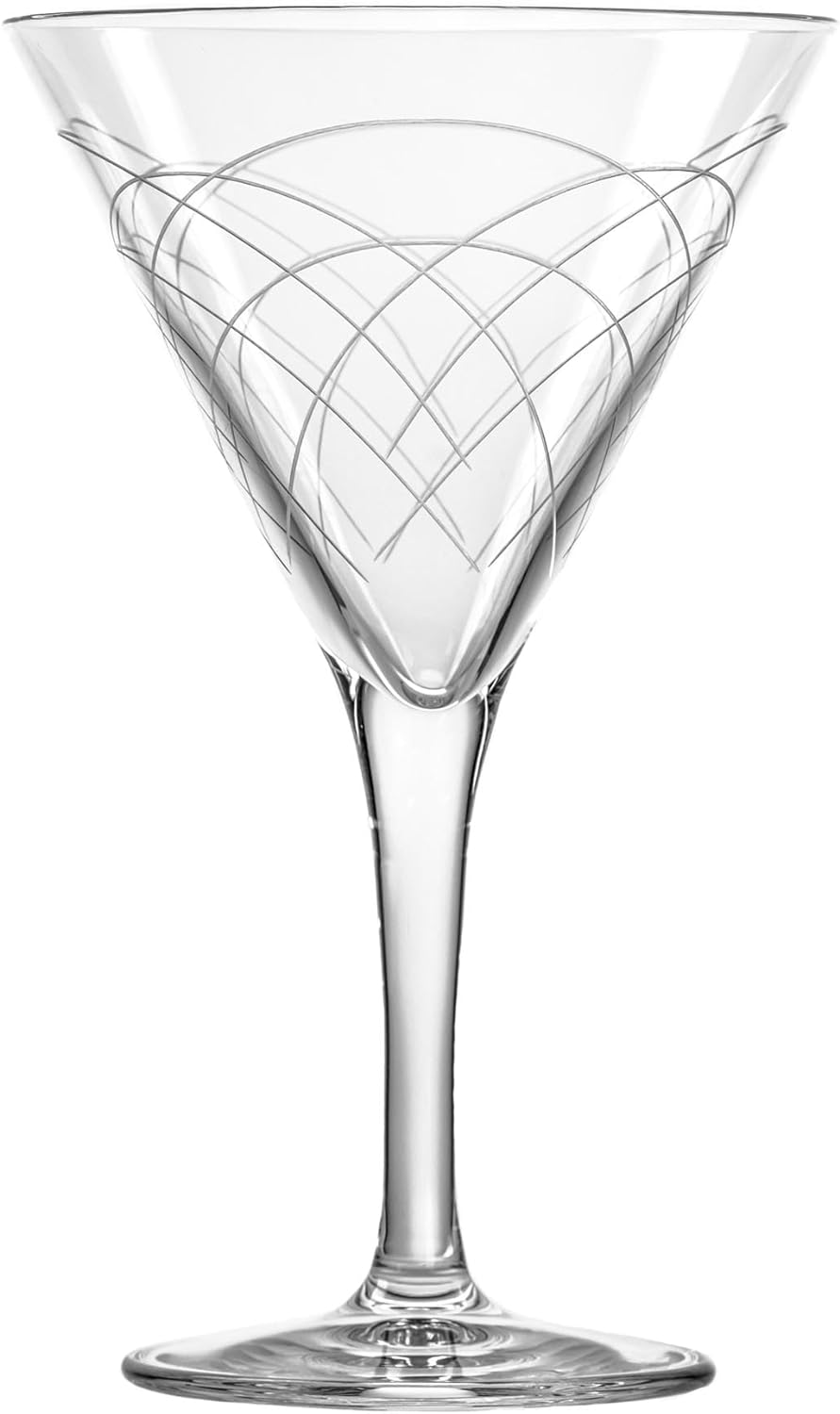 Mid-Century Stemmed 7.5 oz. Martini Glasses M27491
