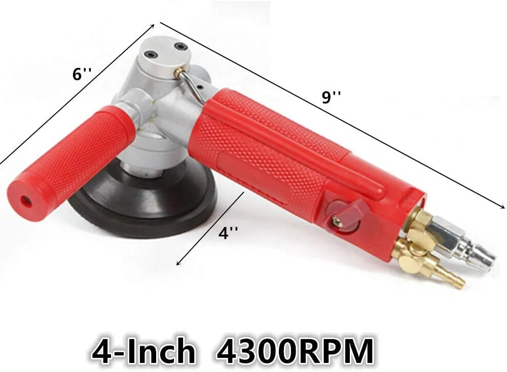 4" Variable Speed Pneumatic Air Wet Polisher Q10112