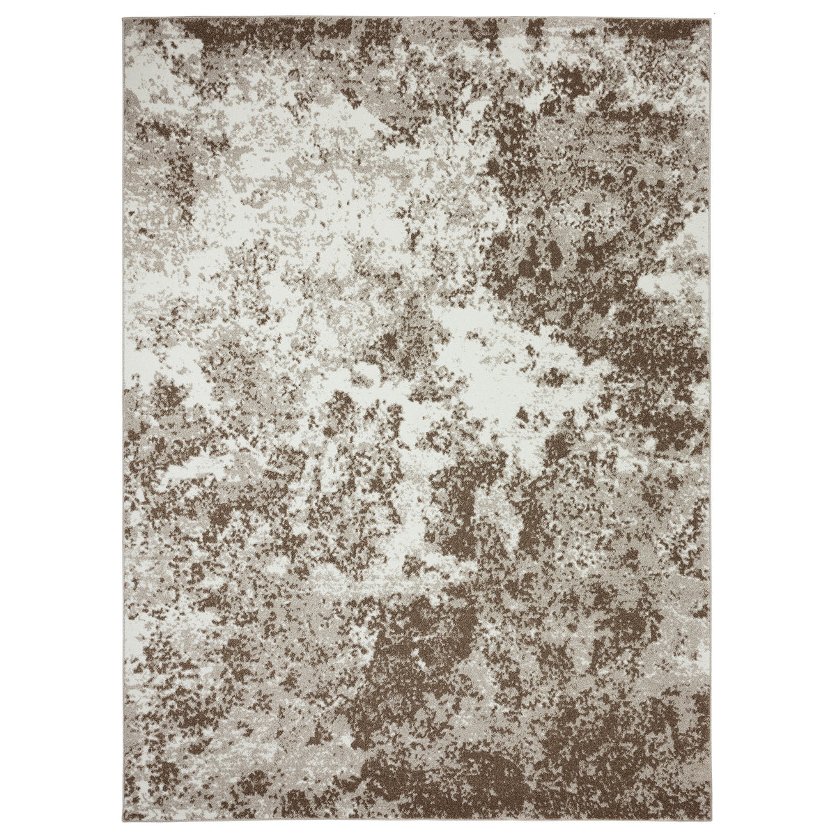 Brown Coastal Area Rug S65024