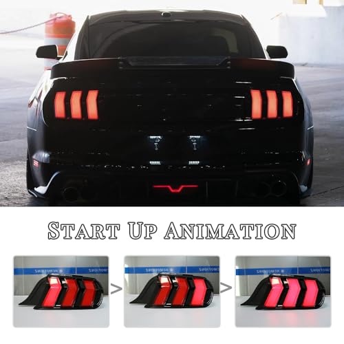LED Tail Lights For Ford Mustang Rear Lamp Kit Assembly O891