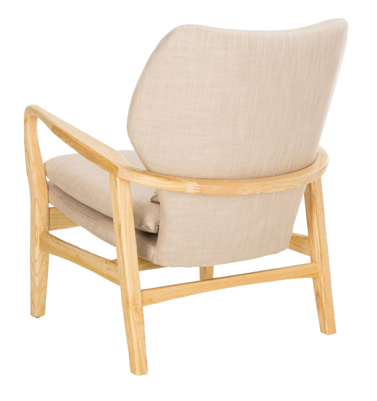 Beige Natural Accent Chair with Pillow G591279