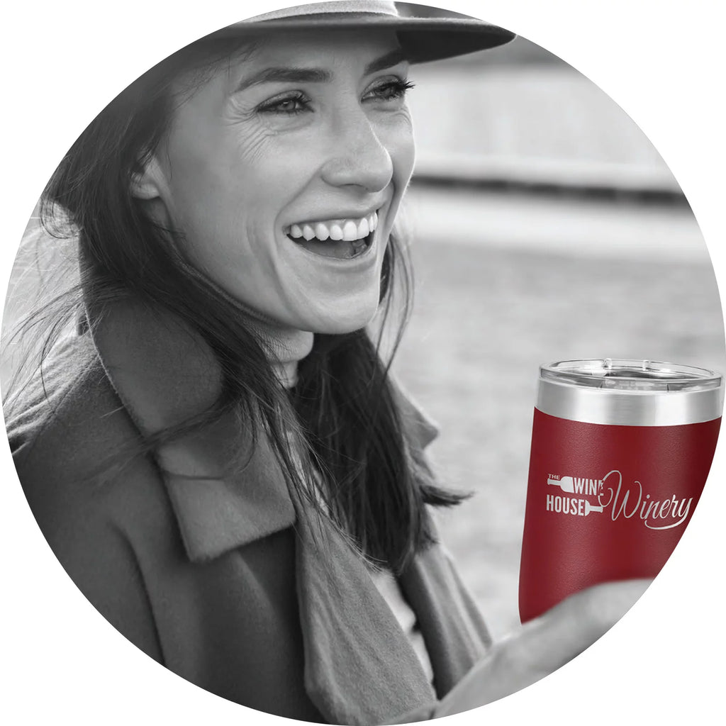 12 oz Stainless Steel Vacuum Insulated Wine Tumbler G33552