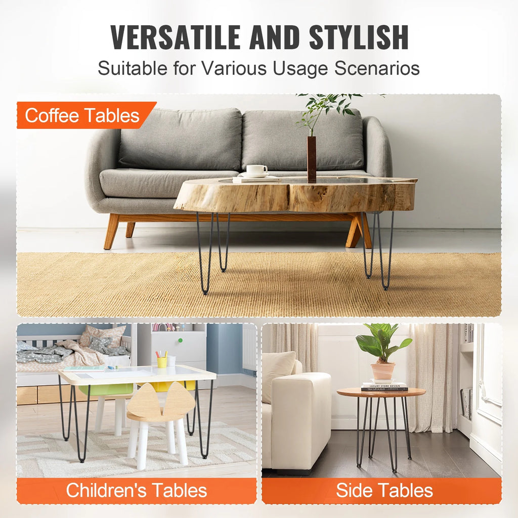 16" Solid Metal Heavy Duty Furniture Legs R238913