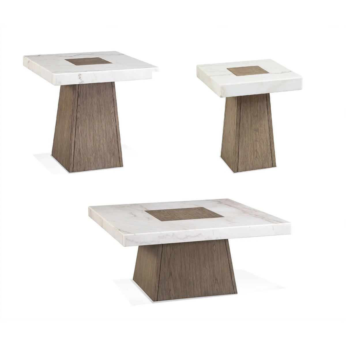 White Marble Cocktail Table D346