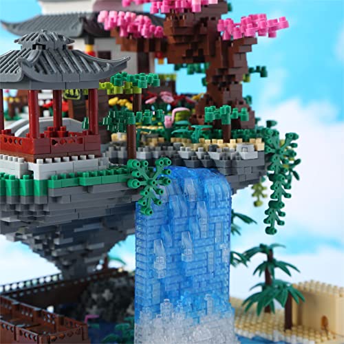 Cherry Blossom Tree Building Set with Lights 3320 Pcs X82677