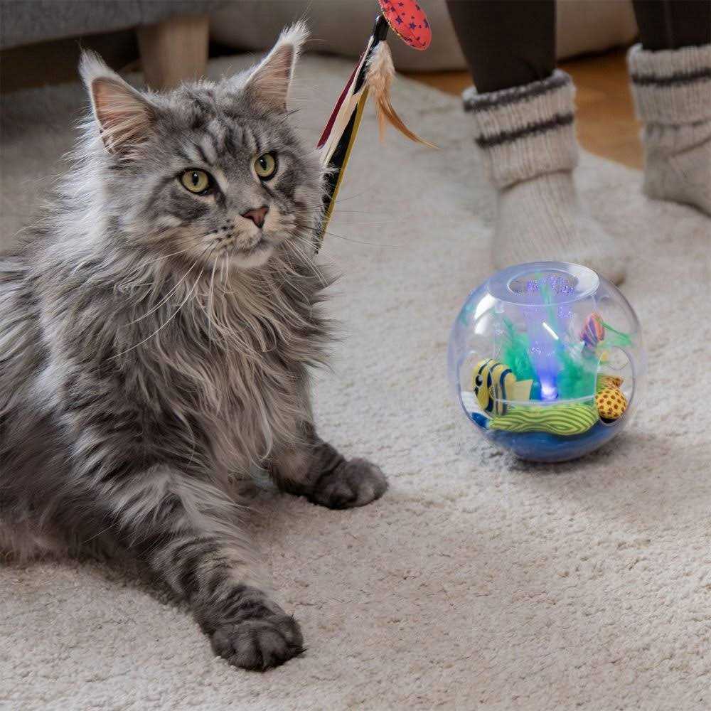Glow Aquarium Cat Toy X5055
