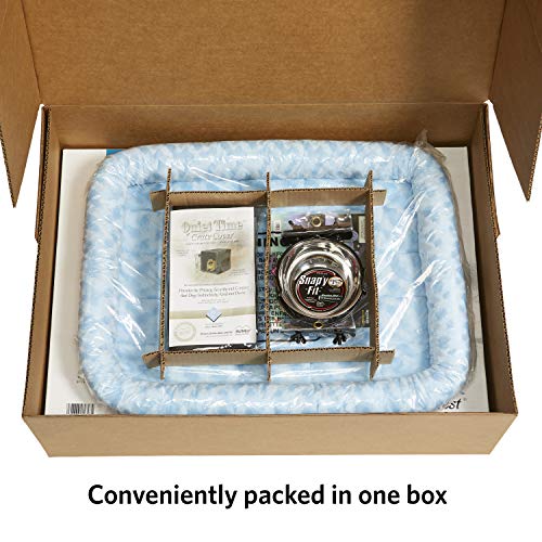 42-inch Double Door Dog Crate with Pet Bed, 2 Bowls and Privacy Cover Z748239