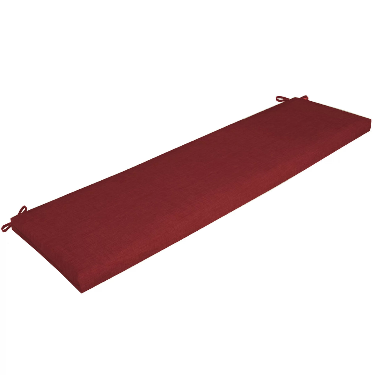 Ruby Red Outdoor Bench Cushion 17 x 46 Z27360