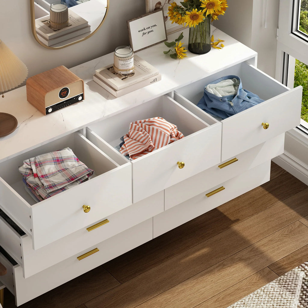 Black 3 Drawer Wood Dresser A434676