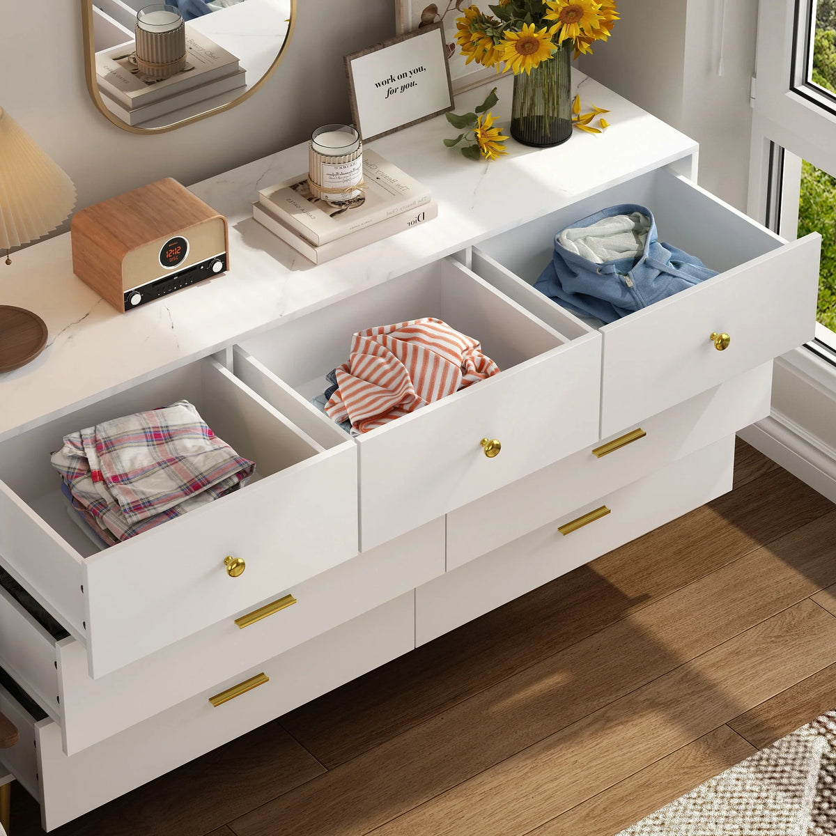 Black 3 Drawer Wood Dresser A434676