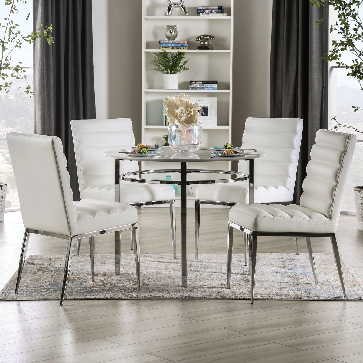 Contemporary Round Dining Table L9124