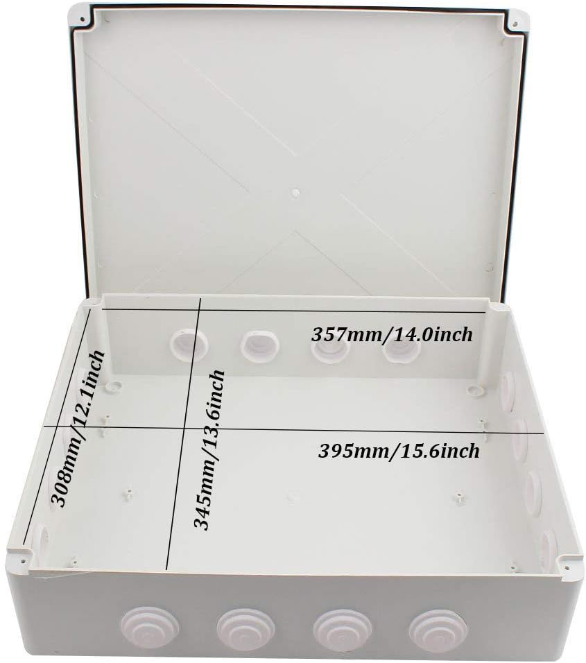 White IP65 ABS Plastic Junction Box C91812
