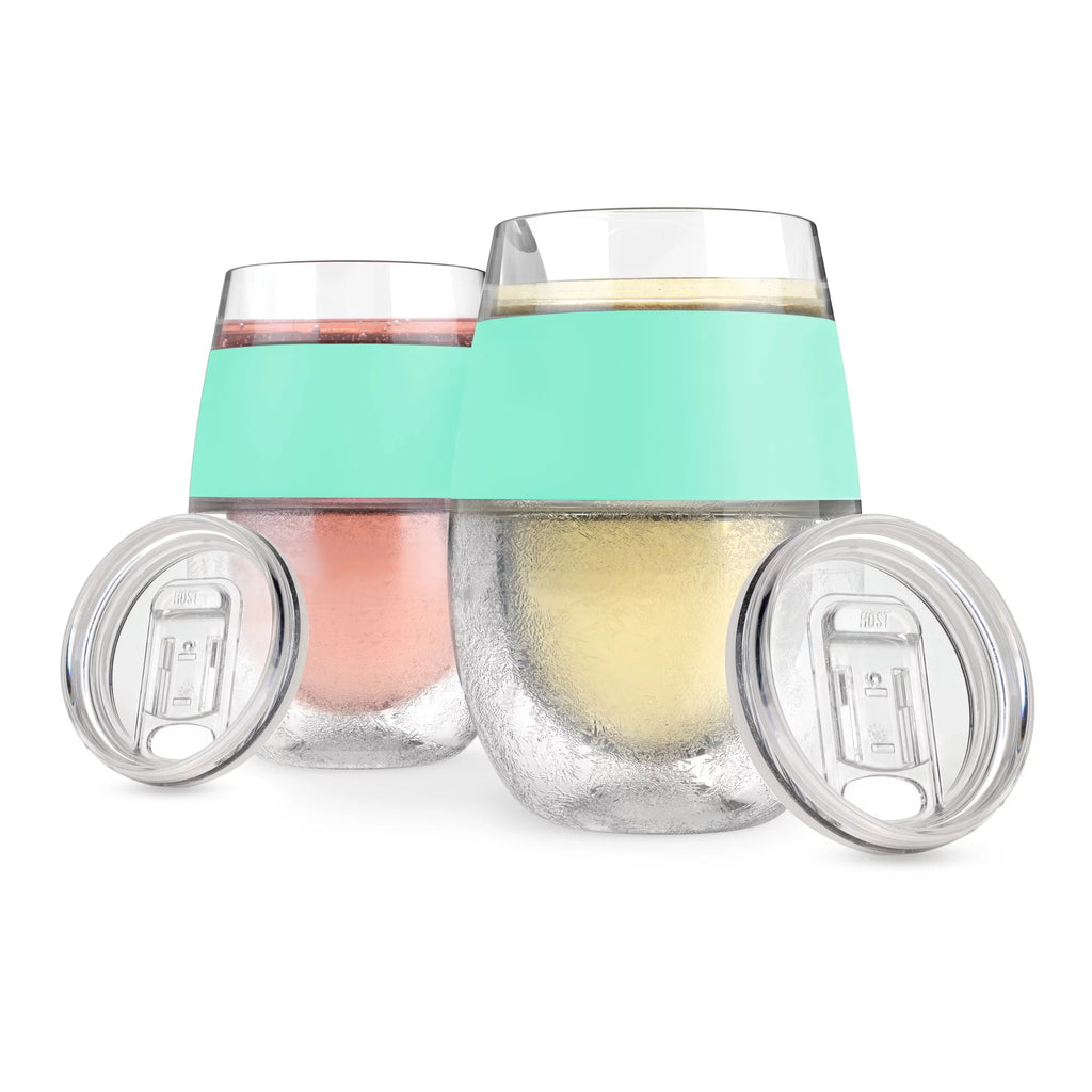 Mint Set of 2 Plastic Double Wall Insulated Wine Tumbler W107