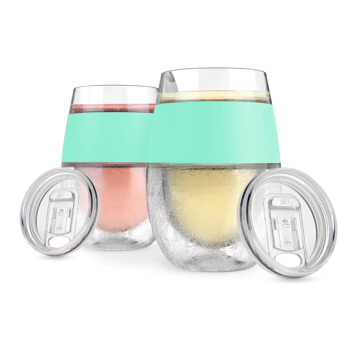 Mint Set of 2 Plastic Double Wall Insulated Wine Tumbler W107