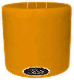 Jasmine Pillar Candle 6x6 C996
