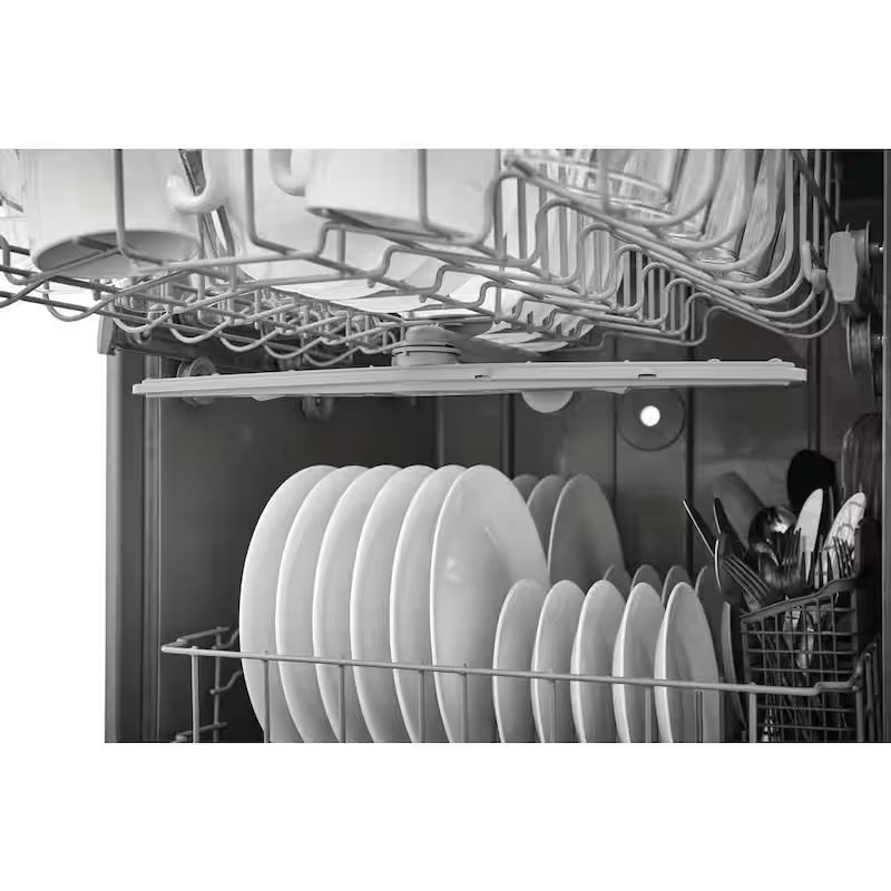 White 24 in. Built-In Tall Tub Dishwasher W1193