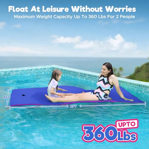 Floating Water Mat, 3-Layer Tear-Resistant XPE Foam T138