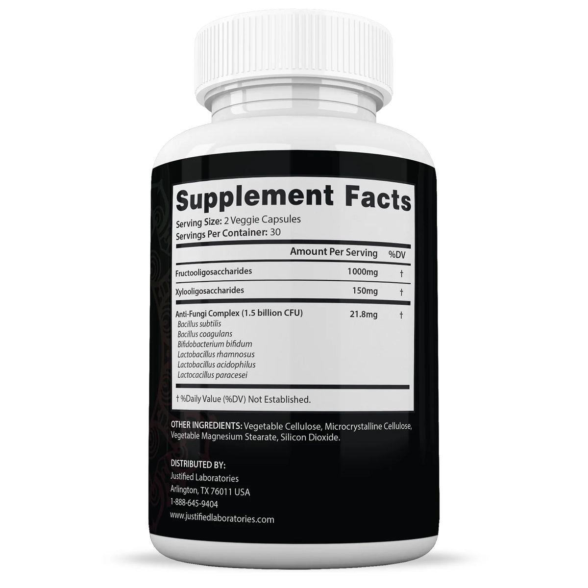 5 Pack 300 Capsules Probiotic J3823