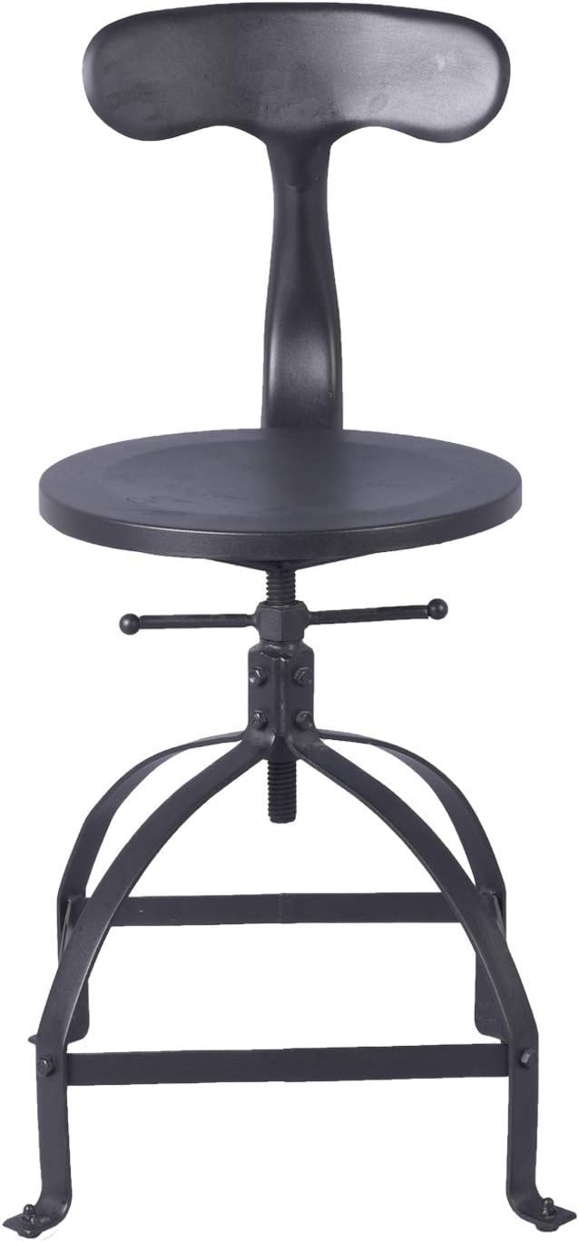 Adjustable Height Swivel Bar Stools with Back Y86343