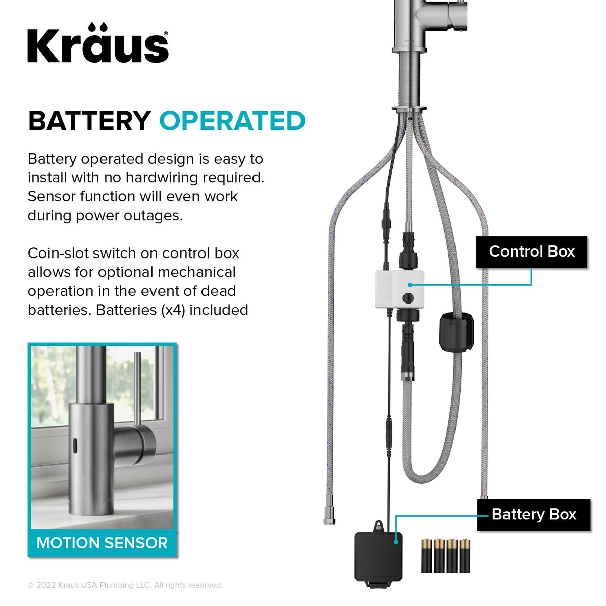 Touchless Sensor Pull-Down Single Handle Kitchen Faucet F63104