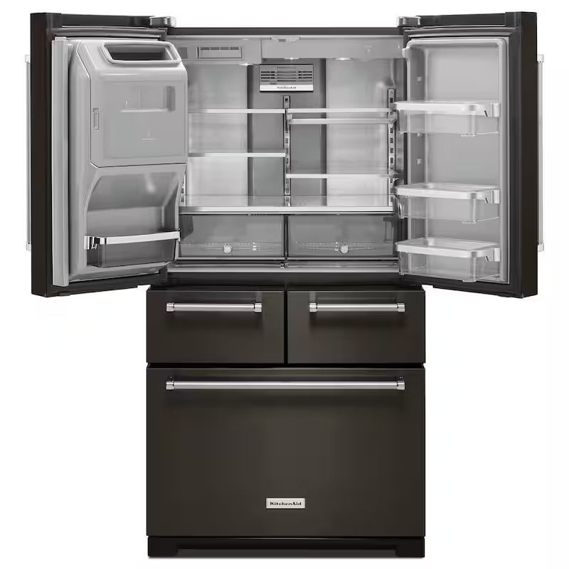 25.8 cu. ft. Black Stainless French Door Refrigerator H42648