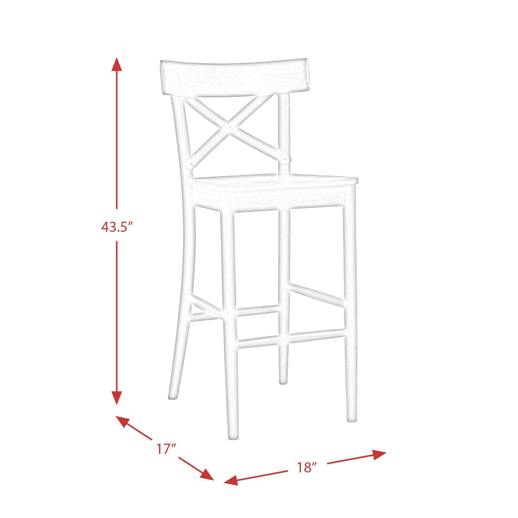30 inch Brown Bar Stool Y2688