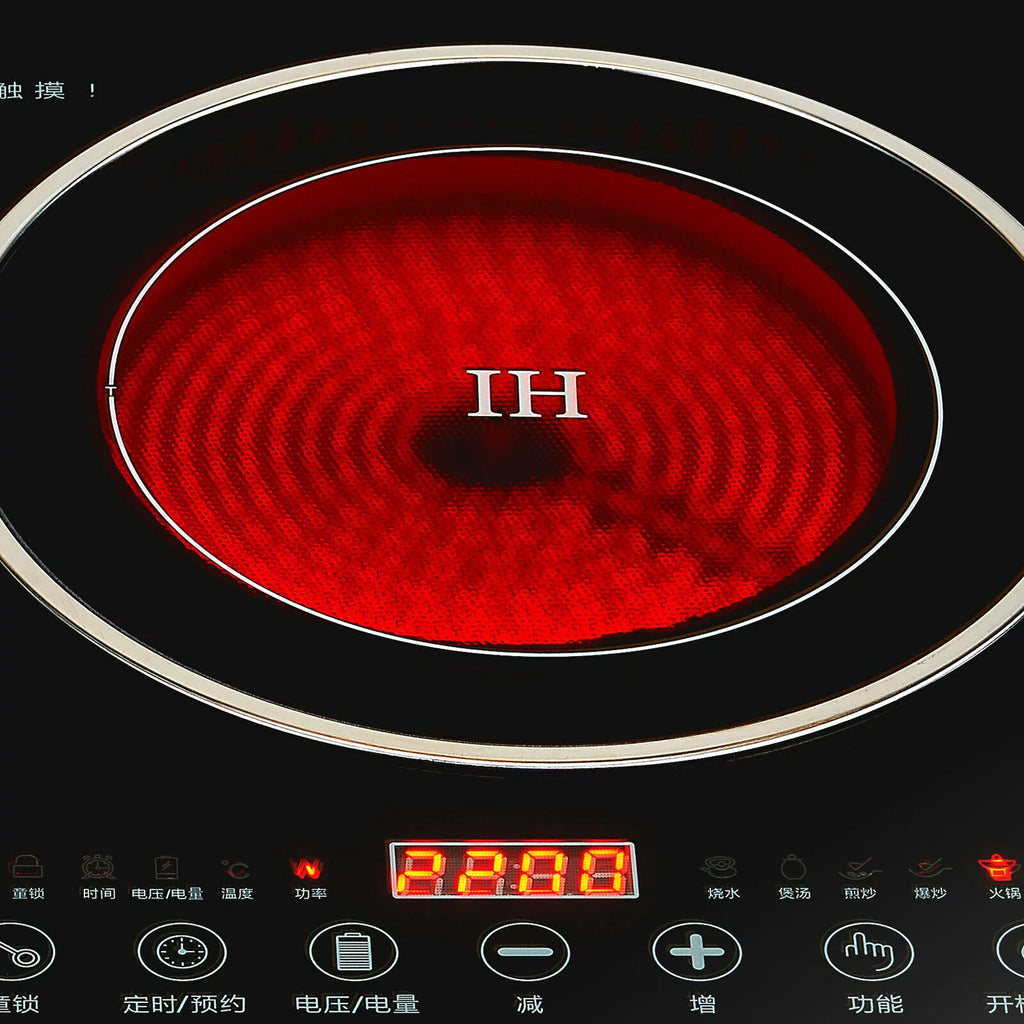 Electric Induction Cooker 2 Burners Cooktop Stove C5175