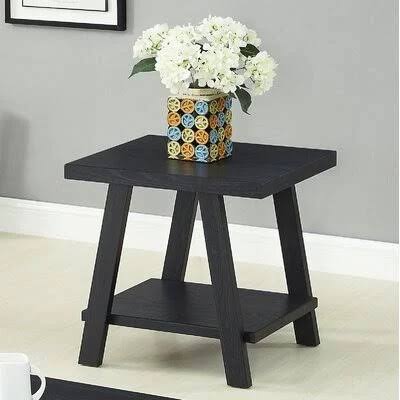 Black End Table L9022